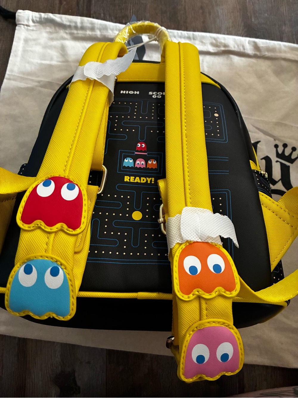 Loungefly Pac-Man Mini Backpack - Picture 3 of 5